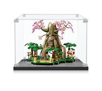 ICUANUTY Vitrina de acrílico para Lego The Legend of Zelda Árbol Deku 2-en-1 77092, Vitrina de almacenamiento y organización a prueba de polvo para Lego, 45x40x40cm (Solo Caja de Exhibición)