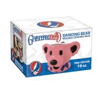 ICUP Taza de oso bailando con texto en inglés Grateful Dead Dancing Bears, regalo de café