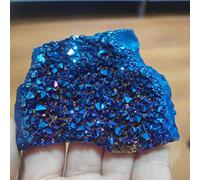 ICXLPMC 1 pieza de cristal natural galvanizado de cristal de colores de racimos de cristal abierto decorados para el hogar, colecciones para el hogar (tamaño: 140-160 g)