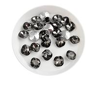 ICXLPMC 100 unidades/lote de diamantes de imitación 3D para arte de uñas, color brillante, piedra de cristal, cuadrado, octágono, herramienta de decoración de uñas, colecciones para el hogar (color