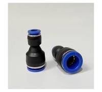 ICXLPMC 1pc Fit Tube OD 14mm-12mm Straight Reducer One Touch Air Pneumatic Push In Pipe Fitting Quick Connector