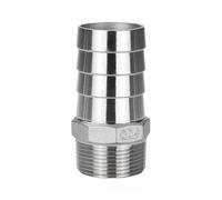 ICXLPMC 3/4" External Thread Hose Pagoda Joint 304 Stainless Steel Hose Hook Joint 18mm Pipe Joint Connector Adapter