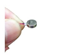 ICXLPMC 5PCS 8 * 2.5mm Vibration Motors DC 3V - 4.2V Flat Coin Button-Type DC Vibrating Brushless Electronic Starter