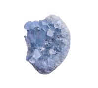 ICXLPMC Blue Celestite Crystal Cluster Stones for Teaching Dream Home Decor Ornaments (Size : 150-200g)
