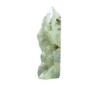 ICXLPMC Crystal Grape Stone Four-Sided Column Raw Mine Tower Home Desktop Decoration Ornaments,100~150g