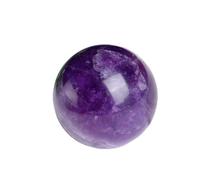 ICXLPMC Decorative Crystal Ball Quartz Labradorite for Home Decoration Dream Amethyst Sphere Stone, Ball-2cm