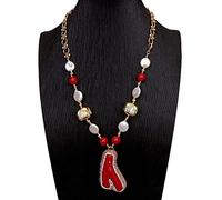ICXLPMC Freshwater Cultured White Coin Pearl White Sea Shell Choker Necklace 31x54mm Red Coral Branch Pendant