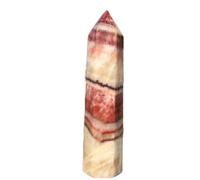 ICXLPMC Pork Stone Column Quartz Crystal Tower Point Madafascar Ornaments (Size : 100-200g)