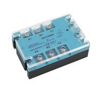 ICXLPMC Relé de Estado sólido TSR-40DA trifásico de CC a CA, 40 A, 90-480 V CA/SSR Ash-3 DA4840