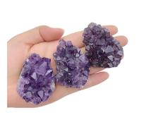 ICXLPMC Stone 1PC Amethyst Quartz Crystal Gemstone Hedgehog Hand Carved Rough Crystals