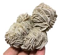ICXLPMC Stone Desert Rose Cluster, Selenite Crystal Quartz Rock Collection(Size:310-400g)