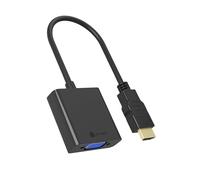 ICY BOX Adaptador HDMI a VGA 2 en 1 (1920 x 1200 Hz), IB-AC502a
