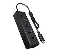 ICY IB-HUB1409C3 - USB 3,0 Tipo-C, 4 puertos Hub USB Tipo-A..