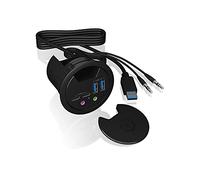 ICY BOX - Base empotrable para Mesa con entradas múltiples