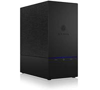 Icy box caja usb raid para 2 discos duros, 2,5 pulgadas y 3,5 pulgadas