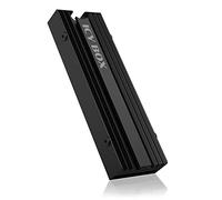 ICY BOX Disipador de calor M.2 para PS5, compatible con SSD M.2 (2280), altura de 10 mm, 3 almohadillas térmicas, modelo IB-M2HS-PS5