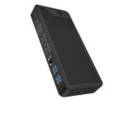 ICY BOX Docking Station USB-C (15-en-1) con 3X HDMI & 3X DP (8K 30Hz | 4K 60Hz), 6X USB 3.2 Gen 2 (10 Gbit/s), Alimentazione 100W, 2,5 Gbit Ethernet, VESA, Dock Station Portatil, IB-DK2280AC