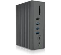 Icy box estación de acoplamiento icy box usb-c (16 en 1) para 3 monit
