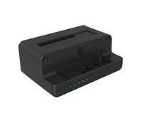 ICY BOX HDD/M.2 NVMe SSD DockingStation USB 3.2 Gen 2 (10 Gbit/s), estación de clonación de Discos Duros y Lector (SATA 2.5/3.5 Pulgadas y M.2 NVMe), Externo, Adaptador, USB-C, USB-A, IB-2914MSCL-C31