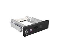 Icy Box IB-168SK-B - Caja de Disco Duro (Enchufar y Usar, Hot-Swap, Lock), Negro