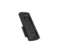 Icy Box IB-180MS-C31 - Estación de Acoplamiento para M.2 NVMe y SATA SSD/HDD (USB 3.2 Gen 2, 10 Gbps, Cable USB-C/USB-A, SATA de 2,5"/3,5", Plug & Play)