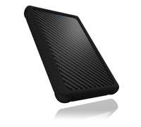 ICY BOX IB-223U3a-B Carcasa externa para 2,5" (6,35 cm) SATA HDD/SSD con conexión USB 3.0 y cubierta protectora de silicona