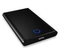 Icy Box IB-273StU3 - Caja de Disco Duro (2.5", USB 3.0, indicador LED), Negro