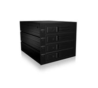 Icy box ib-564ssk 3x 5,25' bandeja para disco duro negro