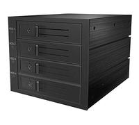 Icy Box IB-564ssk - Festplatte - Sas - Sata - Serial Ata Ii - Serial Ata Iii - Schwarz - Aluminium - Sata (56004)