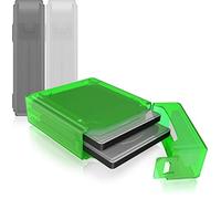ICY BOX IB-AC6025-3 Set 3 Funda DE PLÁSTICO Verde, Gris, Blanco 2X 2,5" SSD/HD
