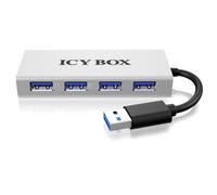 ICY BOX IB-AC6104 - Hub USB 3.0 de 4 puertos