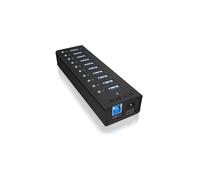 ICY BOX IB-AC6110 Hub Dockingstation 10 Puertos SuperSpeed USB 3.0