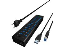 ICY BOX IB-AC6113 Hub Dockingstation USB 3.0 13 Puertos SuperSpeed