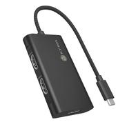 Icy box ib-ad1030-c usb 3.2 gen 2 (3.1 gen 2) type-c 10000 mbit/s negr