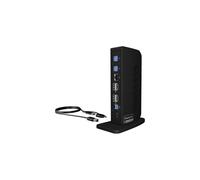 Icy Box IB-Dk2252ac Kabelgebunden Usb 3.2 Gen 1 (3.1 Gen 1) TypE-C Schwarz (iB-Dk2252ac)