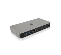 ICY BOX IB-DK2880-C41 Estación Docking USB-C, USB 3.2, HDMI, Ethernet Gigabit