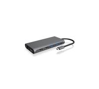 ICY BOX IB-DK4050-CPD Estación Acoplamiento USB-C Cargador