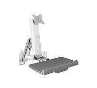 Icy box ib-ms600-w 61 cm (24') pared gris, plata, blanco