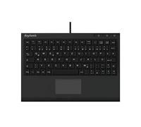 ICY BOX Keysonic ACK-3410 - Tastatur - con Touchpad - Deutsch - Schwarz