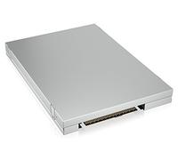 Icy Box m2u01 Conversor 1 x M.2 SSD PCIe (nvme) a 1 x 2,5 Pulgadas U.2 (SF de 8639/32 Gbit/s) para 2230, 2242, 2260, 2280, Aluminio, Plata