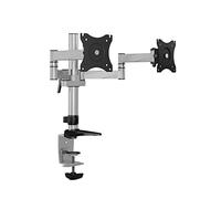 Icy Box ms404 de T Monitor Soporte con Escritorio Plata