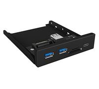 ICY BOX Panel Frontal USB 3.0 Negro IB-HUB1417-i3