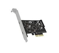 ICY BOX PCIe IB-PCI1902-C31 - Tarjeta controladora (2 Puertos USB-C 3.1 Gen 2 (hasta 10 Gbps)