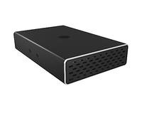 ICY BOX Raid IB-RD2253-C31 - Carcasa para 2 Unidades SSD y HDD de 2,5 Pulgadas, Cable USB-C y USB-A, USB 3.1 Gen2 (10 Gbps), Aluminio, Color Negro