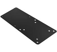 ICY BOX Soporte para Mini Ordenador Intel NUC, hasta 3 kg, Montaje en Soporte de Monitor VESA 75x75/100x100, Acero, Color Negro, IB-MSA103-VM
