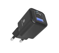 Icy BOXCargador de 2 Puertos con 20W, USB-C & USB-A, Power Delivery 3.0, Quick Charge 3.0, protección contra sobrecalentamiento y sobretensión, IB-PS1020-PD