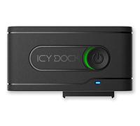 Icy Dock Adaptador USB para1x 2.5 "U.2 NVMe SSD a USB 3.2 Gen2 10Gbps, Adaptador convertidor Compatible con Thunderbolt 4 Black con Cable Incluido - EZ Ex MB931U-1VB R1
