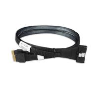 Icy Dock Cable de datos 1 x MCIO SFF-TA-1016 8i a 2 x SlimSAS SFF-8654 4i, longitud 50 cm - MB310L-B