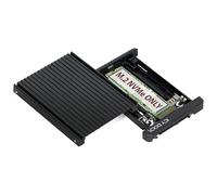 Icy Dock Converter Adapter para M.2 NVMe SSD PCIe3.0/4.0 a 2.5" PCIe SFF-8639 SSD, casa de Aluminio para refrigeración óptimos - EZConvert MB705M2P-B