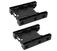 Icy Dock EZ-Fit Lite MB290SP-B Marcos de Montaje, adaptadores, Soporte para 2 x SATA/IDE SSD/HDD de 2,5" a 3,5" Compartimentos de Dos Piezas